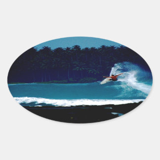 indonesië nias air reverse blowtail ovale sticker