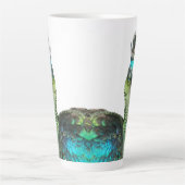 Indonésie Peacock Face Latte Mug (Devant)