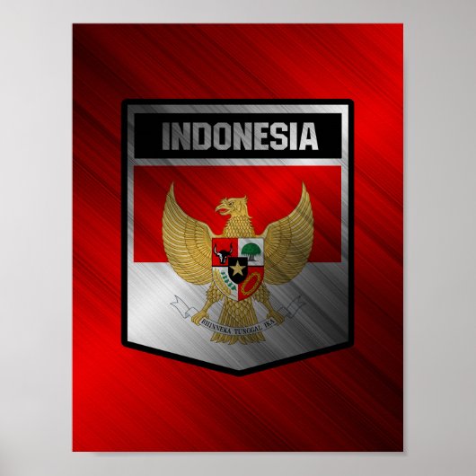 Indonesië Poster (Voorkant)