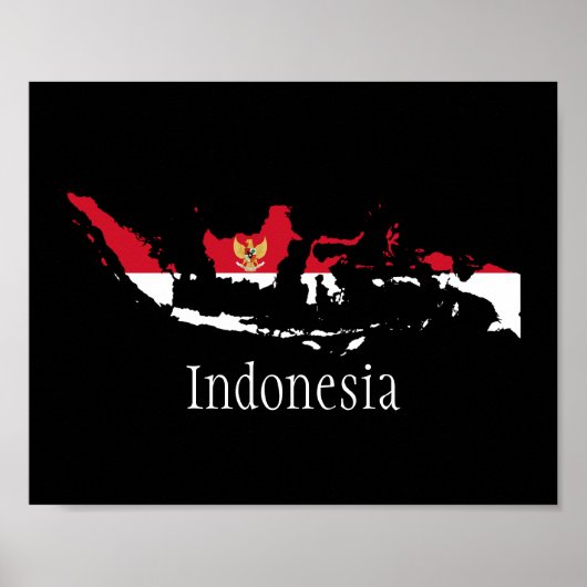 Indonesië Poster (Voorkant)