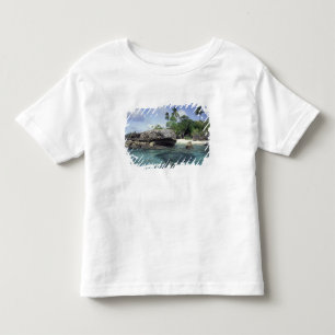 Indonesië. Rotsformaties langs de kust Kinder Shirts