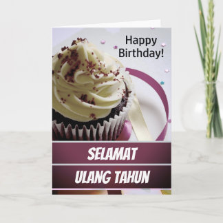 Indonesië Selamat Ulang Tahun Indonesische Birthda Kaart