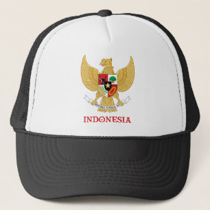 INDONESIË - verzegeling/embleem/blazon/wapen/symb Trucker Pet