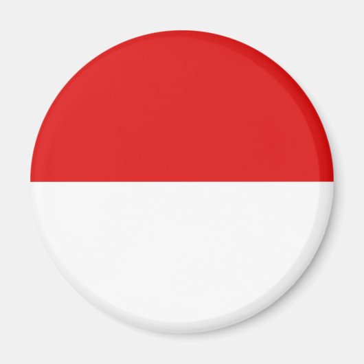 Indonesië Vlag magneet (Voorkant)