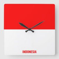 Indonesië Vlag oogverblindend patriottisch