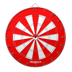 Indonesië Vlag Patriot's Bullseye Dartbord