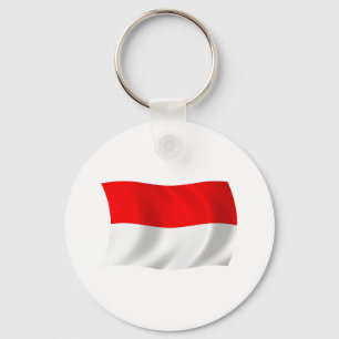 Indonesië Vlag Sleutelhanger