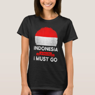 Indonesië zegt dat ik het Indonesische erfgoed moe T-shirt