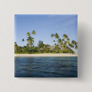 Indonesië, Zuid-Sulawesi Provincie, Wakatobi Vierkante Button 5,1 Cm