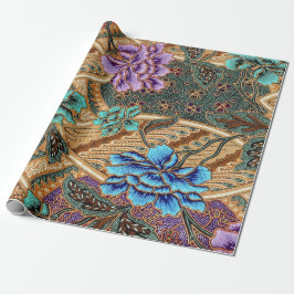 Indonesisch patroon cadeaupapier