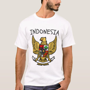 Indonesisch wapen t-shirt