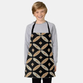 Indonesische batik Apron Schort (Gedragen)