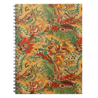 Indonesische batik Balinese Style Yellow Oranje Notitieboek