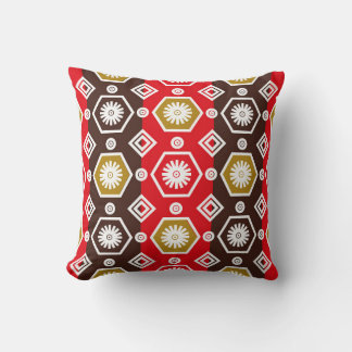 Indonesische batikmotieven met een zeer duidelijk  kussen