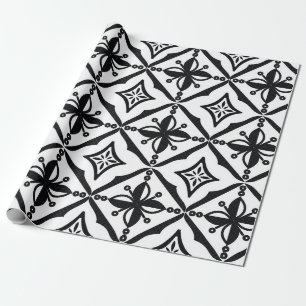 Indonesische batikmotieven met een zeer onderschei cadeaupapier