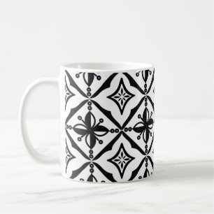 Indonesische batikmotieven met een zeer onderschei koffiemok