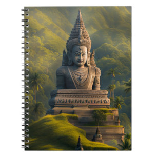 Indonesische Berg-Buddha Notitieboek