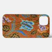 Indonesische Bloemen Batik Goud Case-Mate iPhone Case (Achterkant (horizontaal))