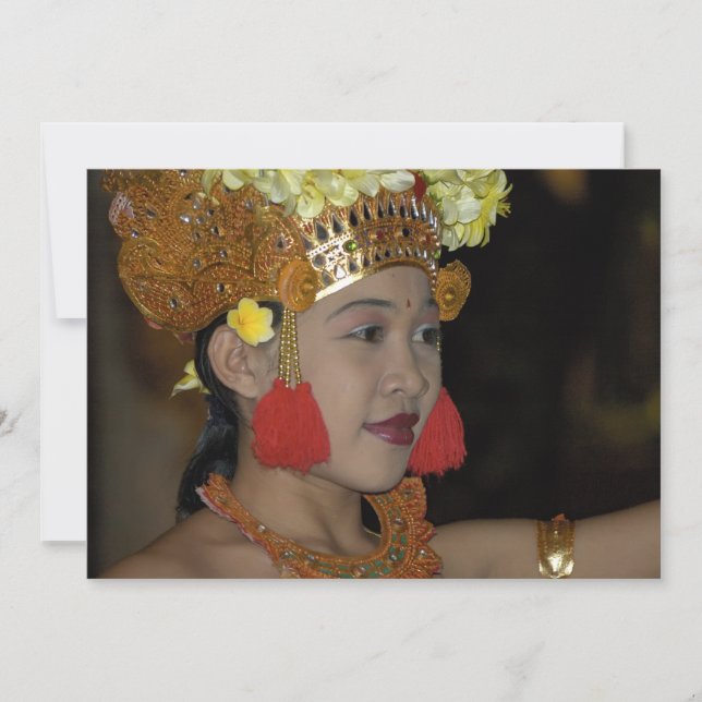 Indonesische danser (Voorkant)