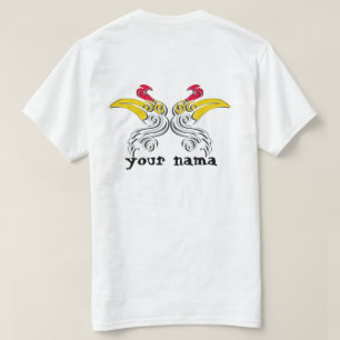 Indonesische kalimantan batik-ontwerp T-Shirt