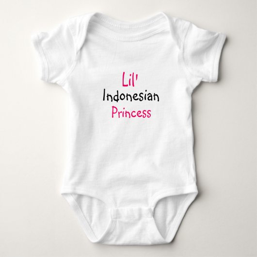 Indonesische prinses romper (Voorkant)