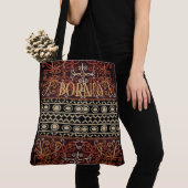 Indonesische Vintage, Borneo Cultuur Tas (Dichtbij)