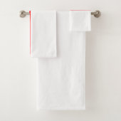 Indonesische vlag bad handdoek (Insitu)