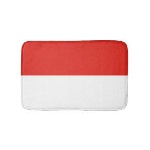 Indonesische vlag badmat