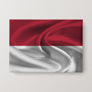 Indonesische vlag Button