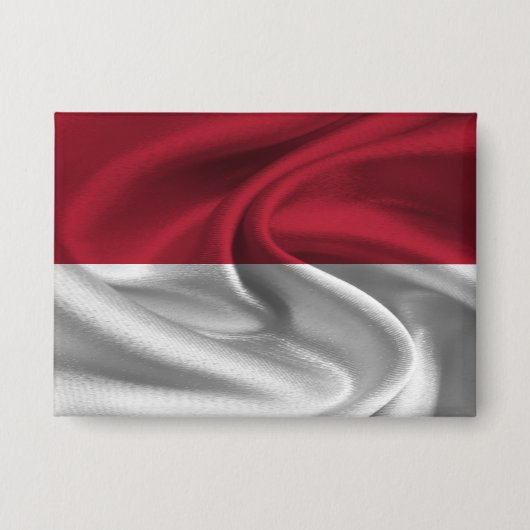 Indonesische vlag Button (Voorkant)