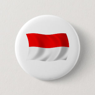 Indonesische vlag Button