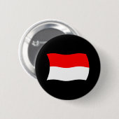 Indonesische vlag Button (Voorkant /achterkant)