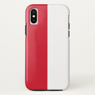 Indonesische vlag iPhone x hoesje