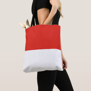 Indonesische vlag draagtas
