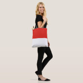 Indonesische vlag draagtas (Op model)