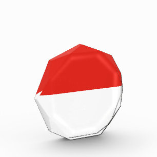 Indonesische vlag fotoblokken