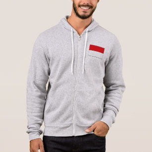 Indonesische vlag hoodie
