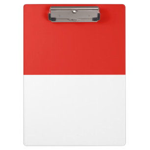 Indonesische vlag klembord