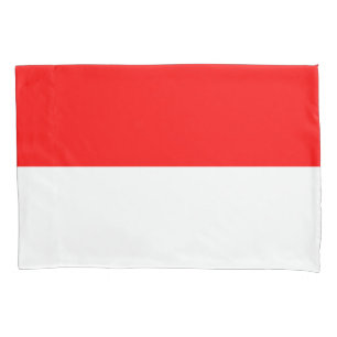 Indonesische vlag kussensloop