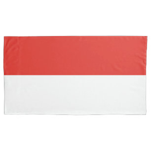 Indonesische vlag kussensloop