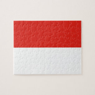 Indonesische vlag legpuzzel