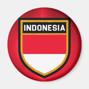 Indonesische vlag magneet