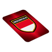Indonesische vlag magneet (Rechterzijde)