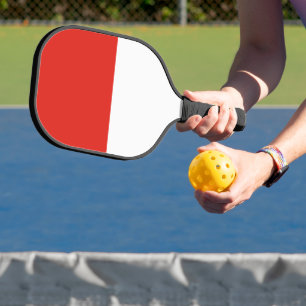 Indonesische vlag pickleball paddle