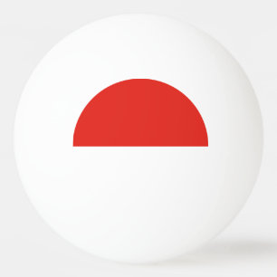 Indonesische vlag pingpongballen