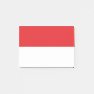 Indonesische vlag post-it® notes