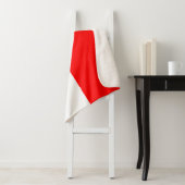 Indonesische vlag sherpa deken (In situ)