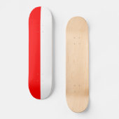 Indonesische vlag skateboard (Voorkant)