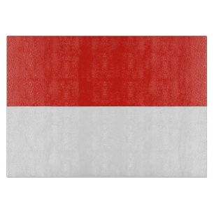 Indonesische vlag snijplank