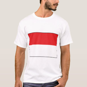 Indonesische vlag t-shirt